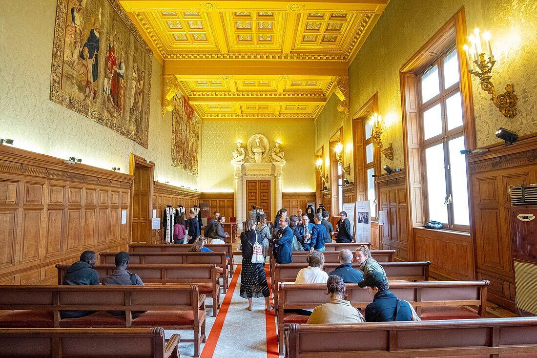 France, Paris, Heritage Days, the Court of Accounts, Palais Cambon\n