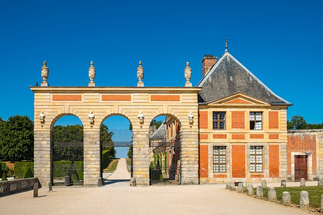 Frankreich, Seine und Marne, Maincy, das Schloss von Vaux le Vicomte