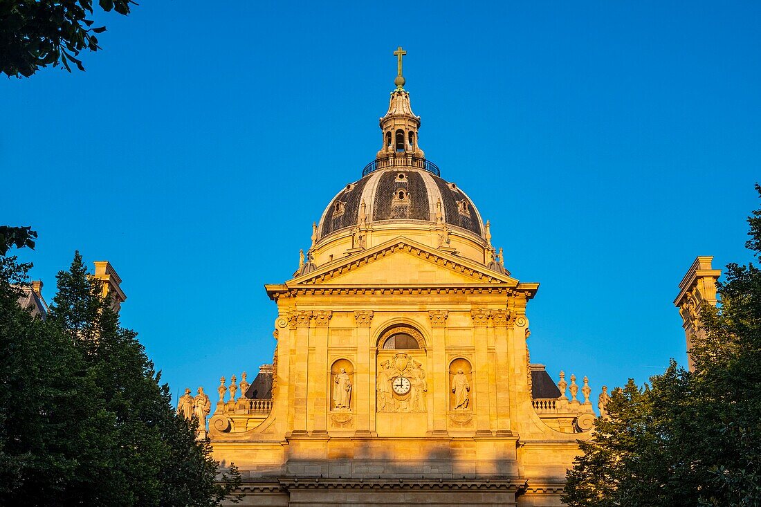 France, Paris, Saint Michel district, La Sorbonne\n