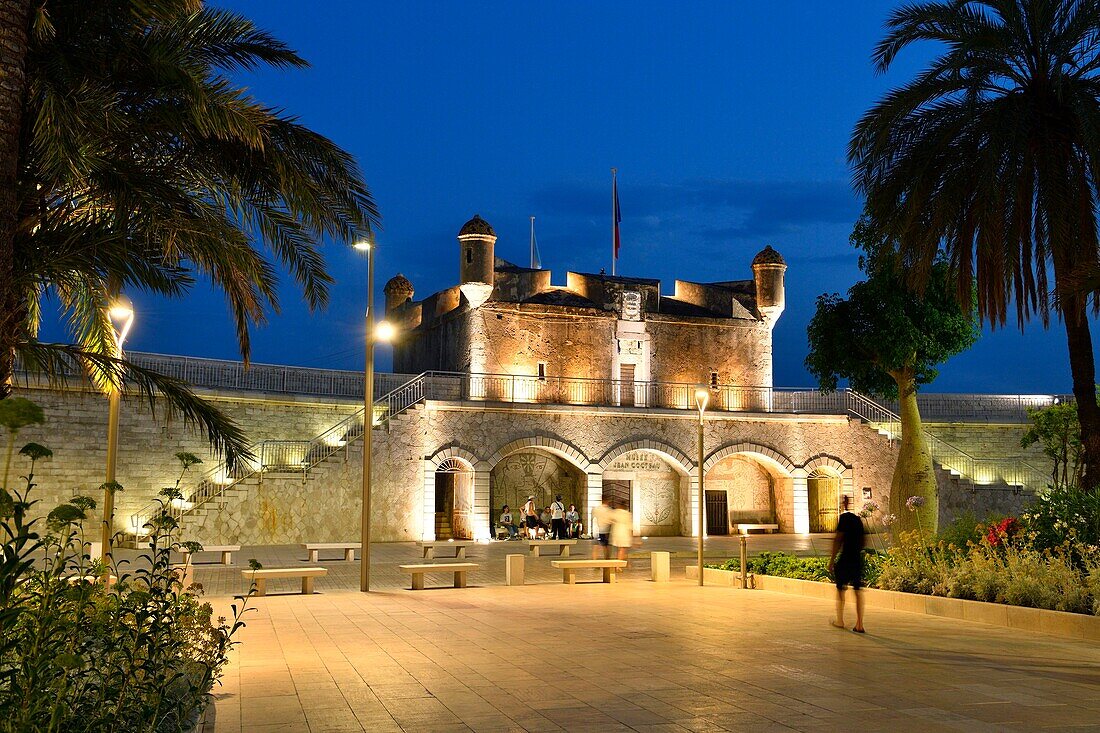 France, Alpes Maritimes, Menton, the bastion of the Old Port, Jean Cocteau Museum\n