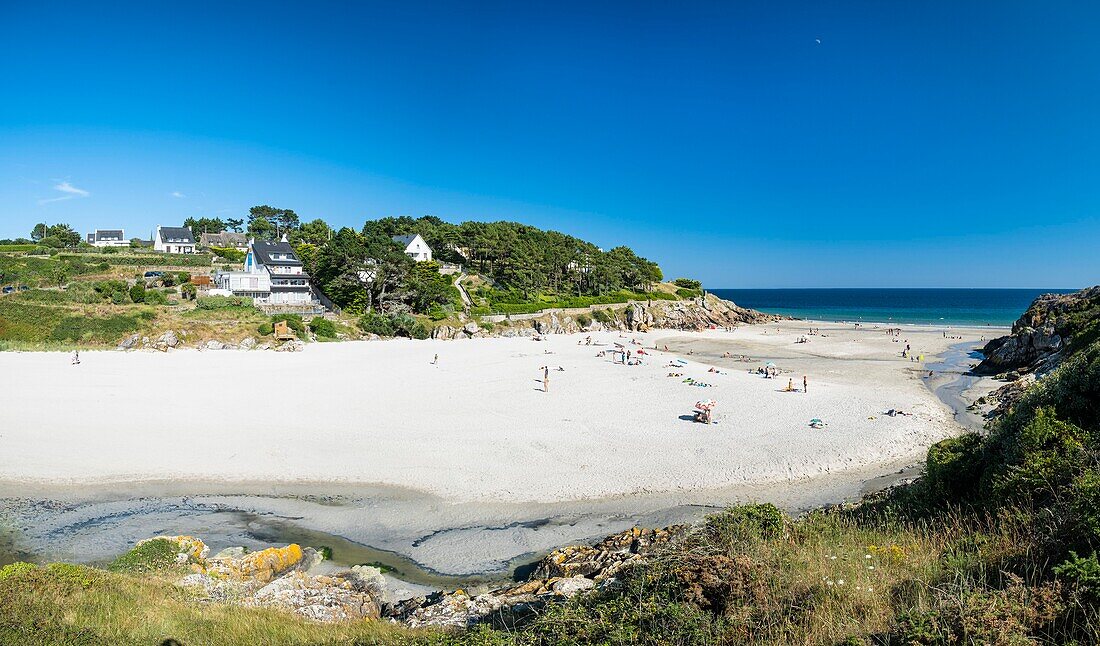 France, Finistere, Aven Country, Nevez, Rospico beach\n