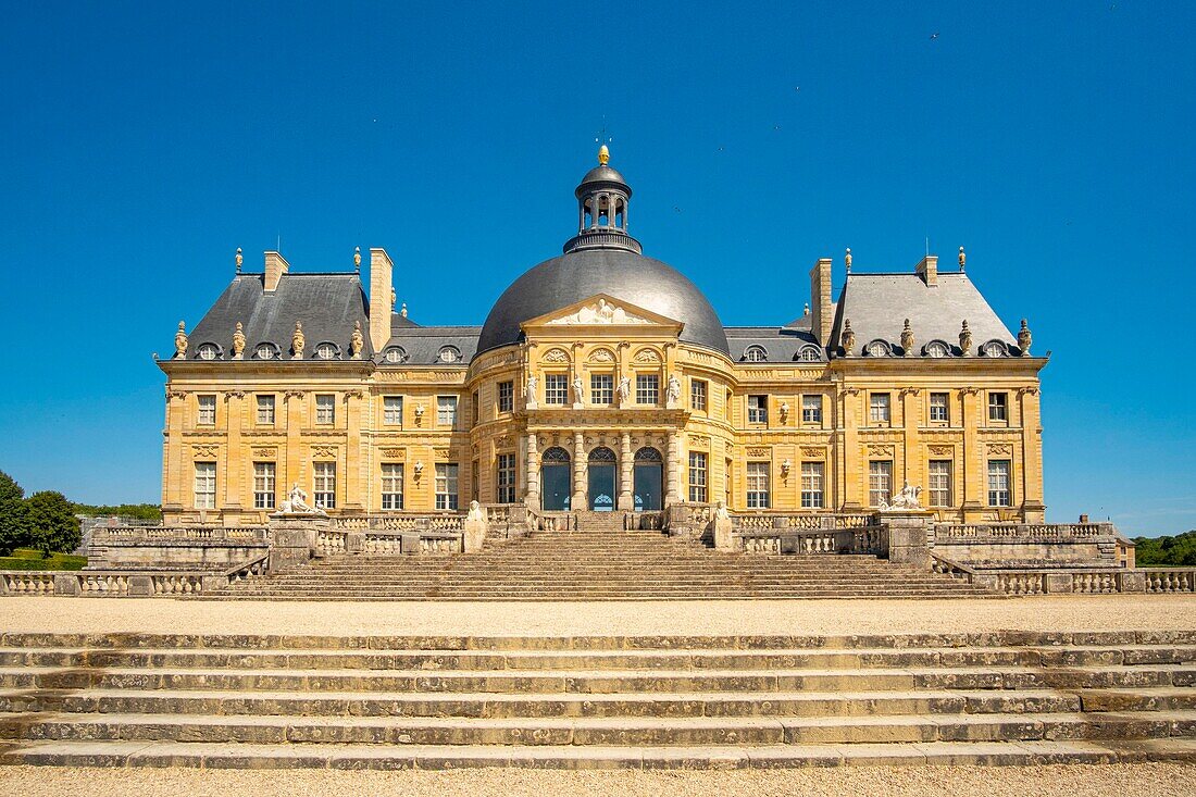 Frankreich, Seine et Marne, Maincy, das Schloss von Vaux le Vicomte