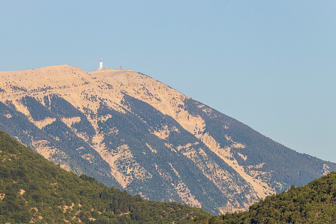 Frankreich, Drôme, Regionaler Naturpark der Baronnies Provençales, Nordosthang des Mont Ventoux (1910 m)