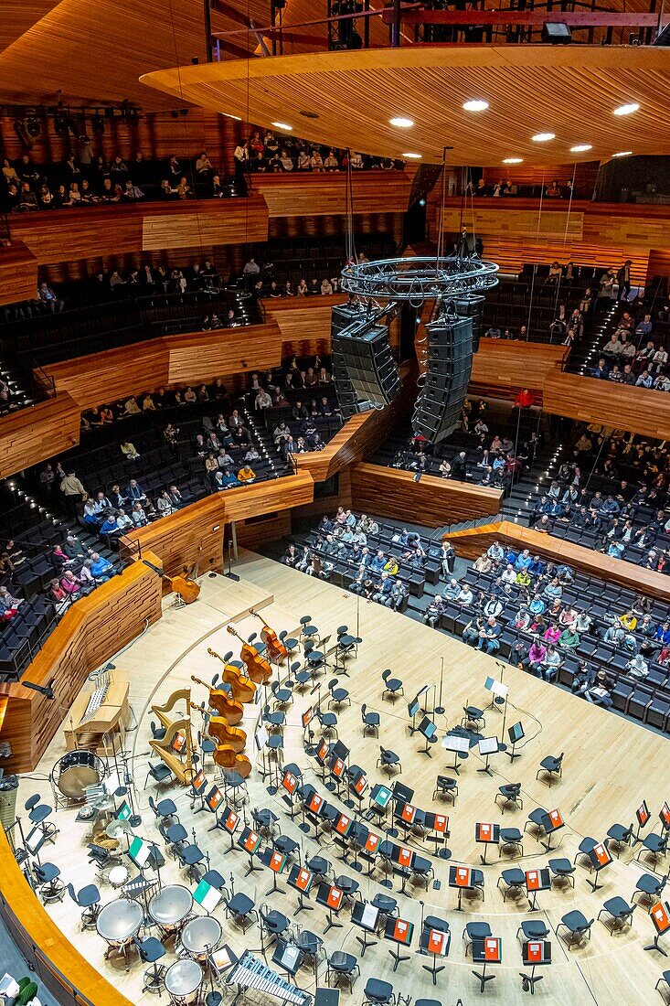 France, Paris, the Grand Auditorium of the Maison de la Radio\n