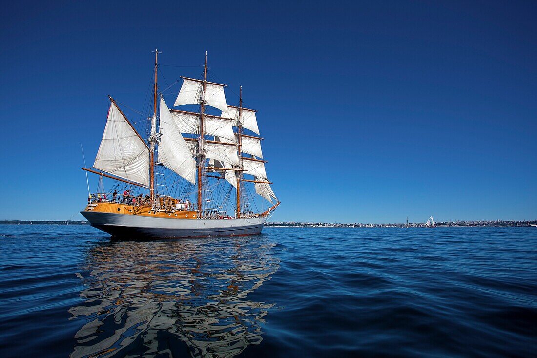 Frankreich, Finistère, Brest, KASKELOT England, Internationales Maritimes Festival Brest 2016