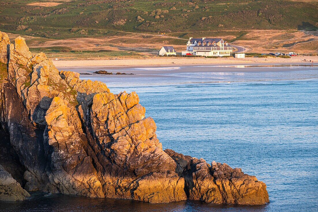 France, Finistere, Cleden-Cap-Sizun, Baie des Trépassés\n