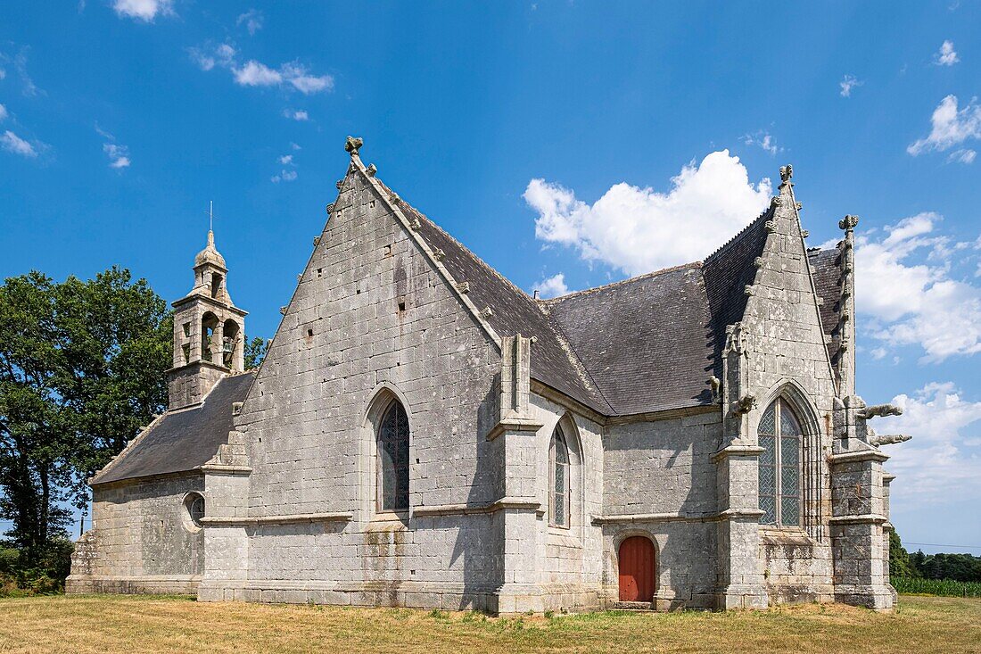 Frankreich, Morbihan, Le Faouet, Kapelle Saint-Sebastien