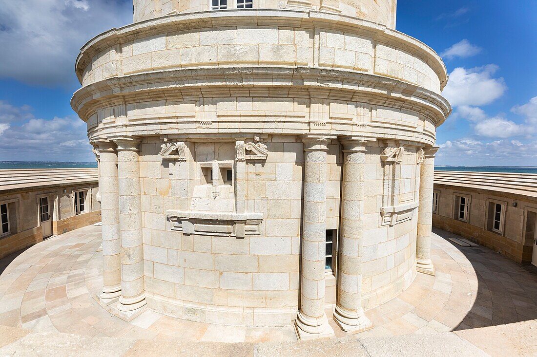 Frankreich, Gironde, Le Verdon sur Mer, Der Leuchtturm von Cordouan, Historisches Monument
