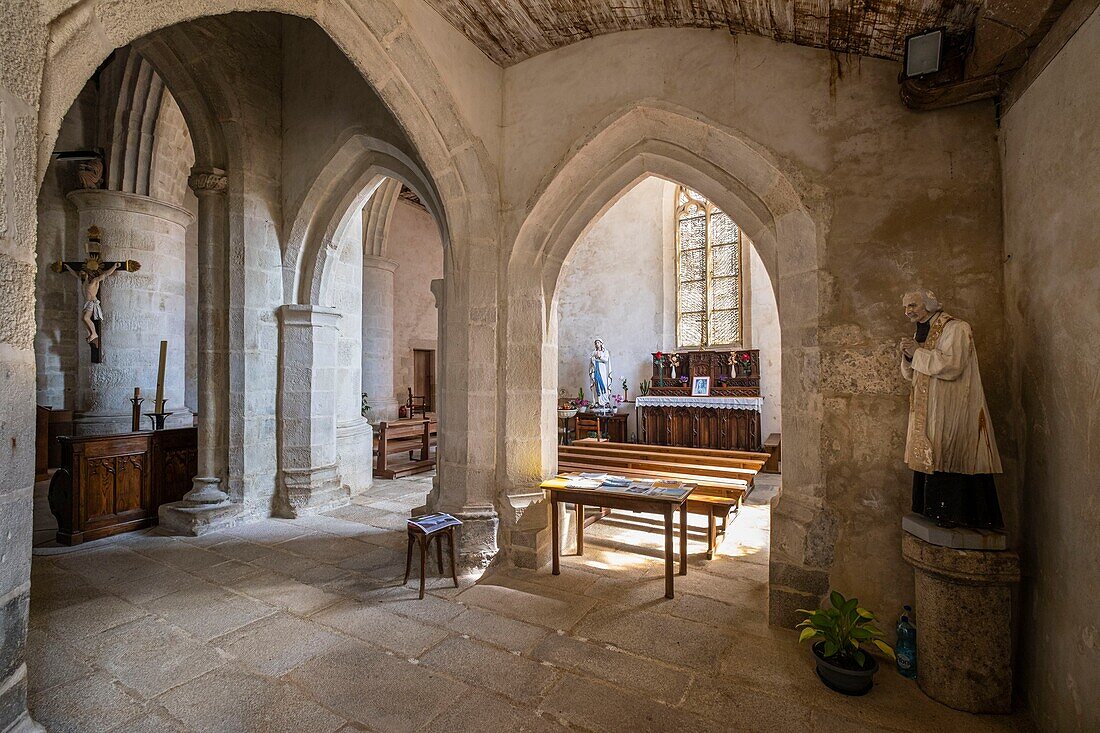 France, Morbihan, Langonnet, Saint-Pierre-et-Saint-Paul church\n