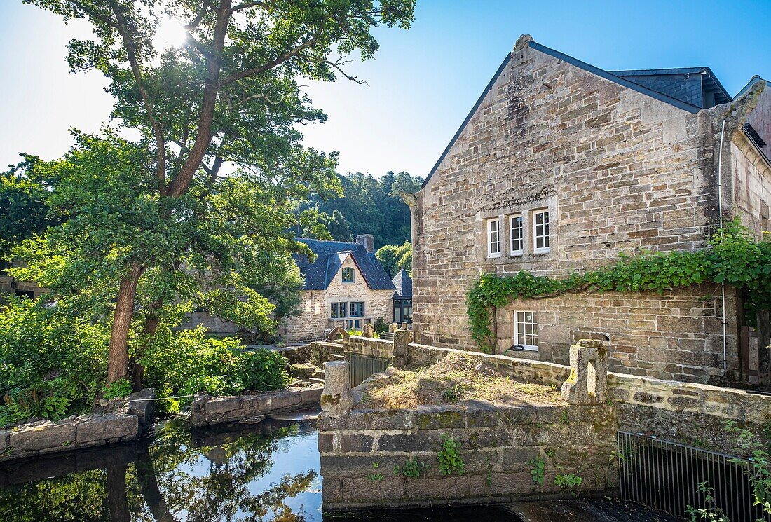 Frankreich, Finistere, Pont-Aven, die Ufer des Flusses Aven