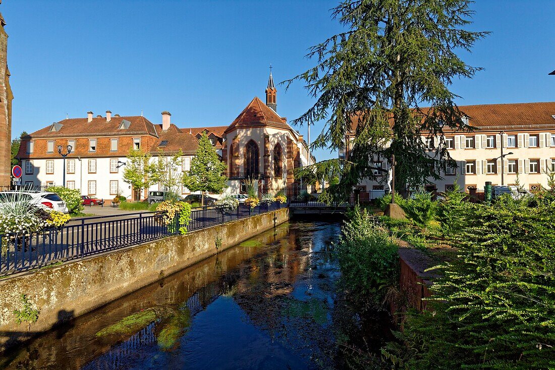 Frankreich, Bas Rhin, Niederbronn les Bains, Kirche St. Martin