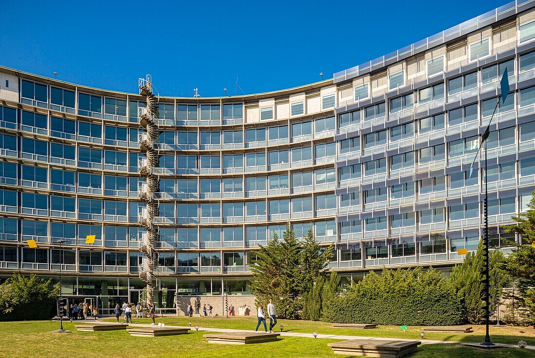 France, Paris, the Unesco headquarters\n