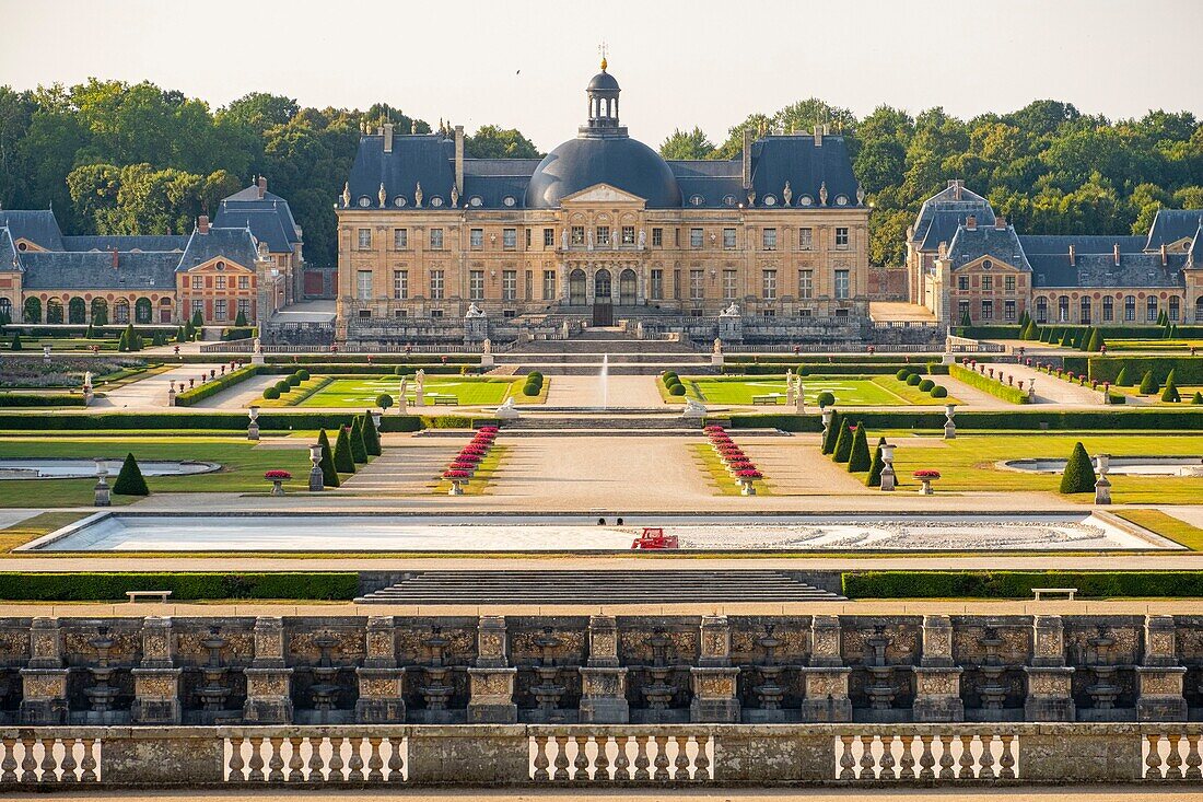 Frankreich, Seine und Marne, Maincy, das Schloss von Vaux le Vicomte