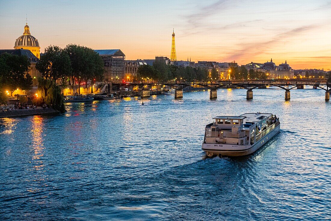 Frankreich, Paris, von der UNESCO zum Weltkulturerbe erklärtes Gebiet, ein Flugboot