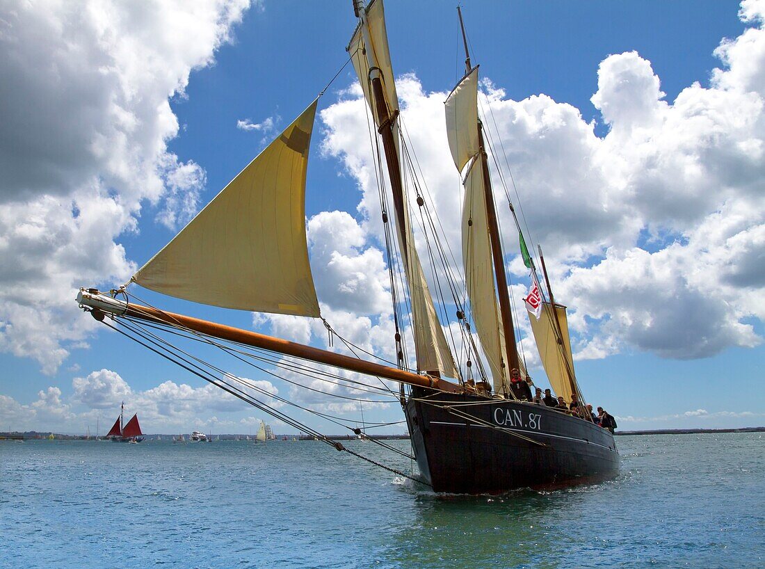 Frankreich, Finistère, Brest, LA CANCALAISE Frankreich Brest Internationales Maritimes Festival 2016