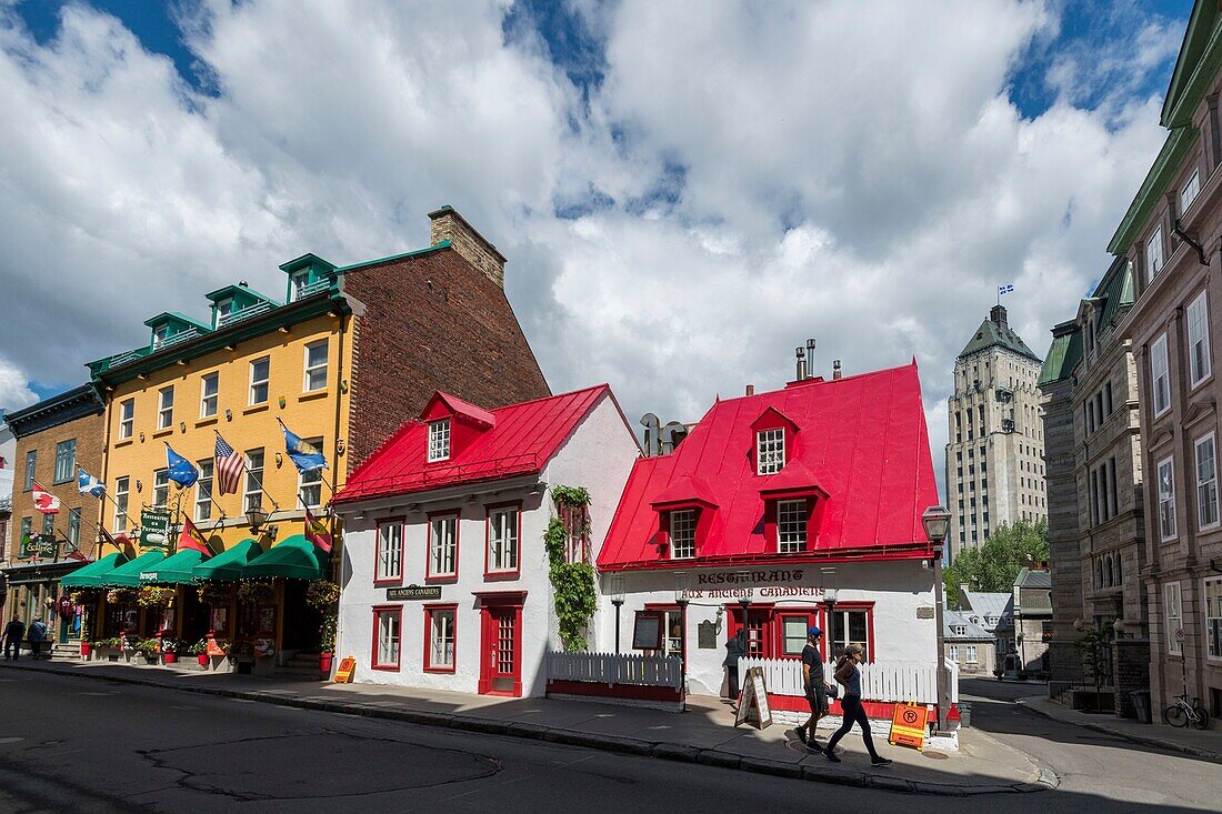 Canada, Quebec, Quebec City, Jacquet Historical House in St. Louis Street\n