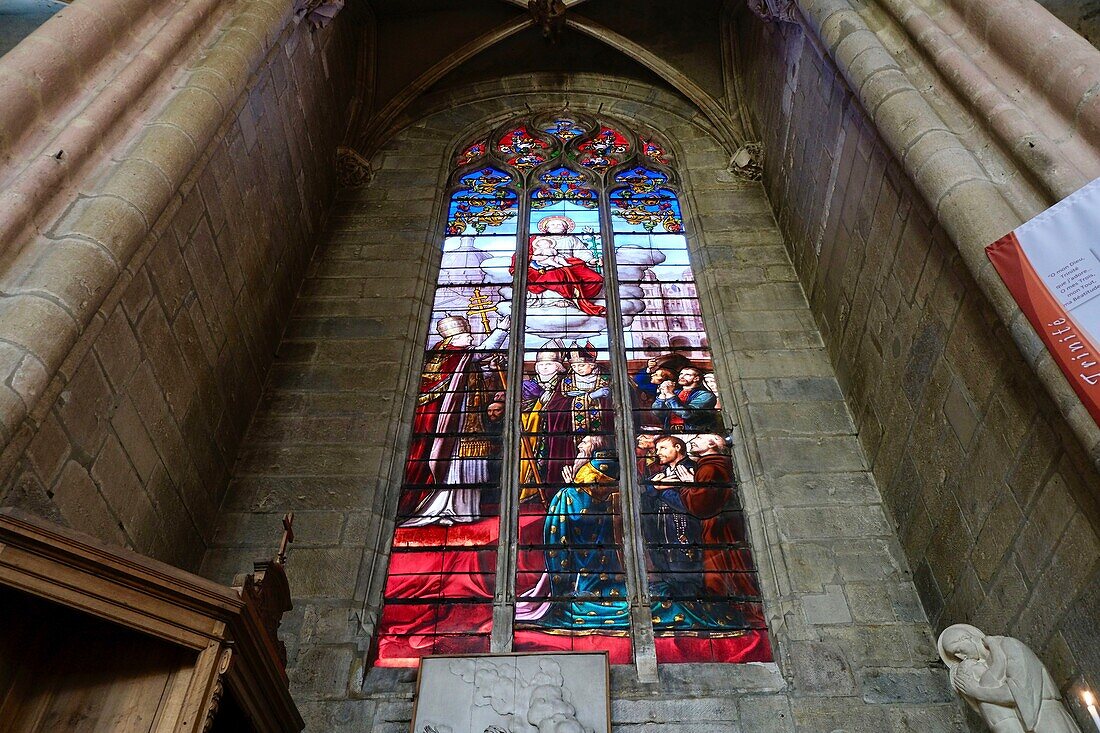 Frankreich, Cote d'Or, Dijon, von der UNESCO zum Weltkulturerbe erklärtes Gebiet, Kirche Saint Michel