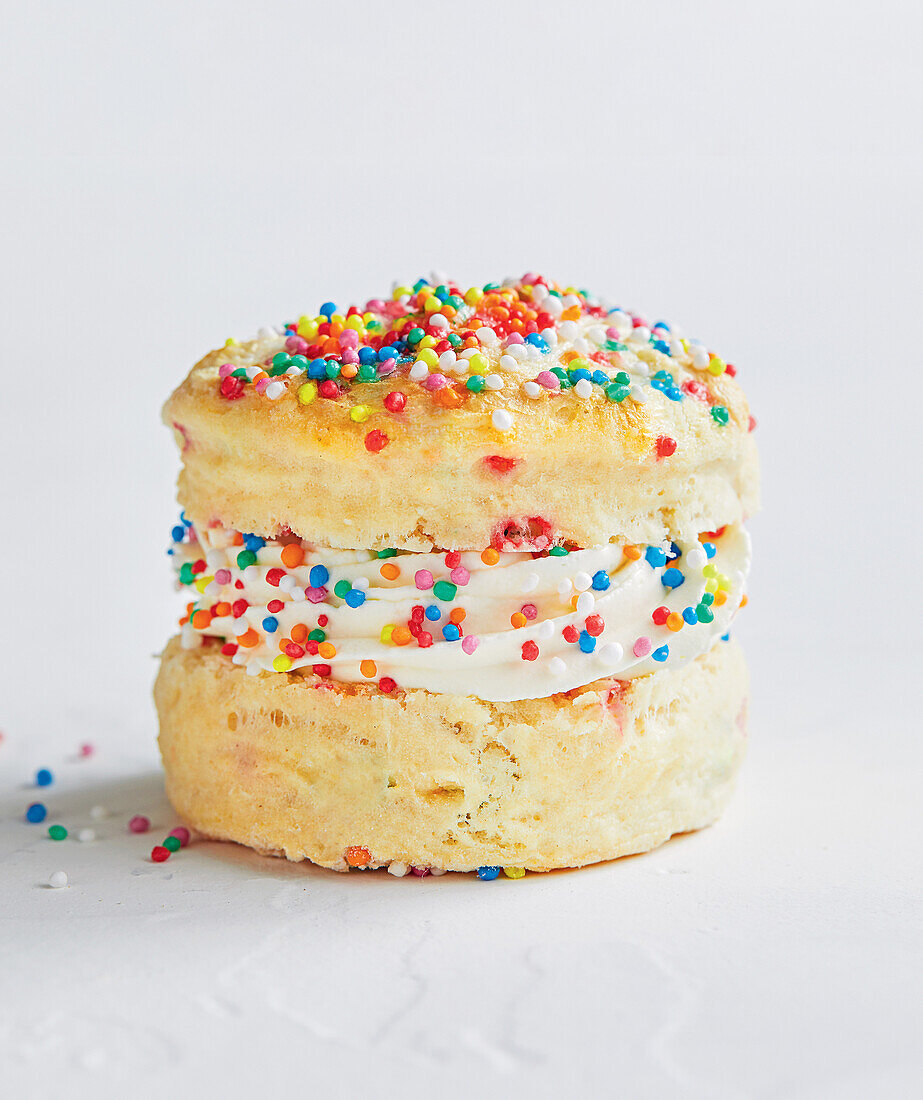 Fairy bread scones