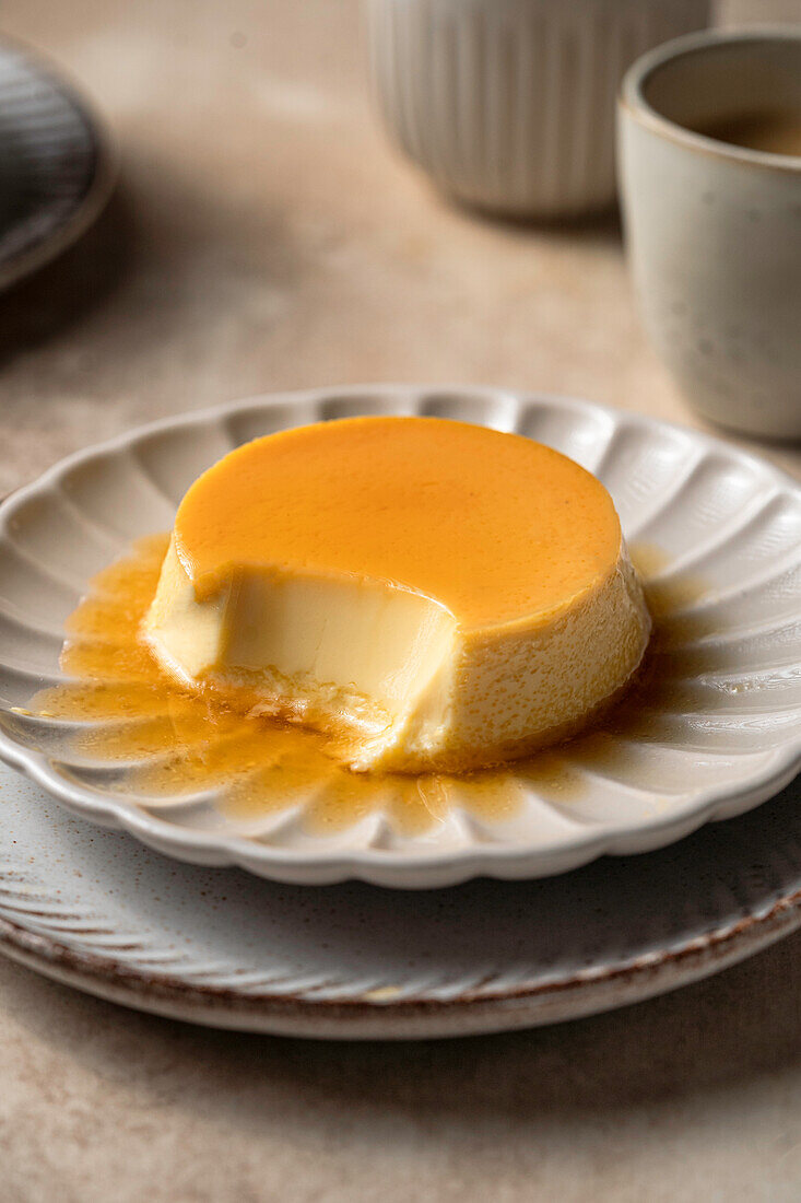 Klassisches Creme Caramel