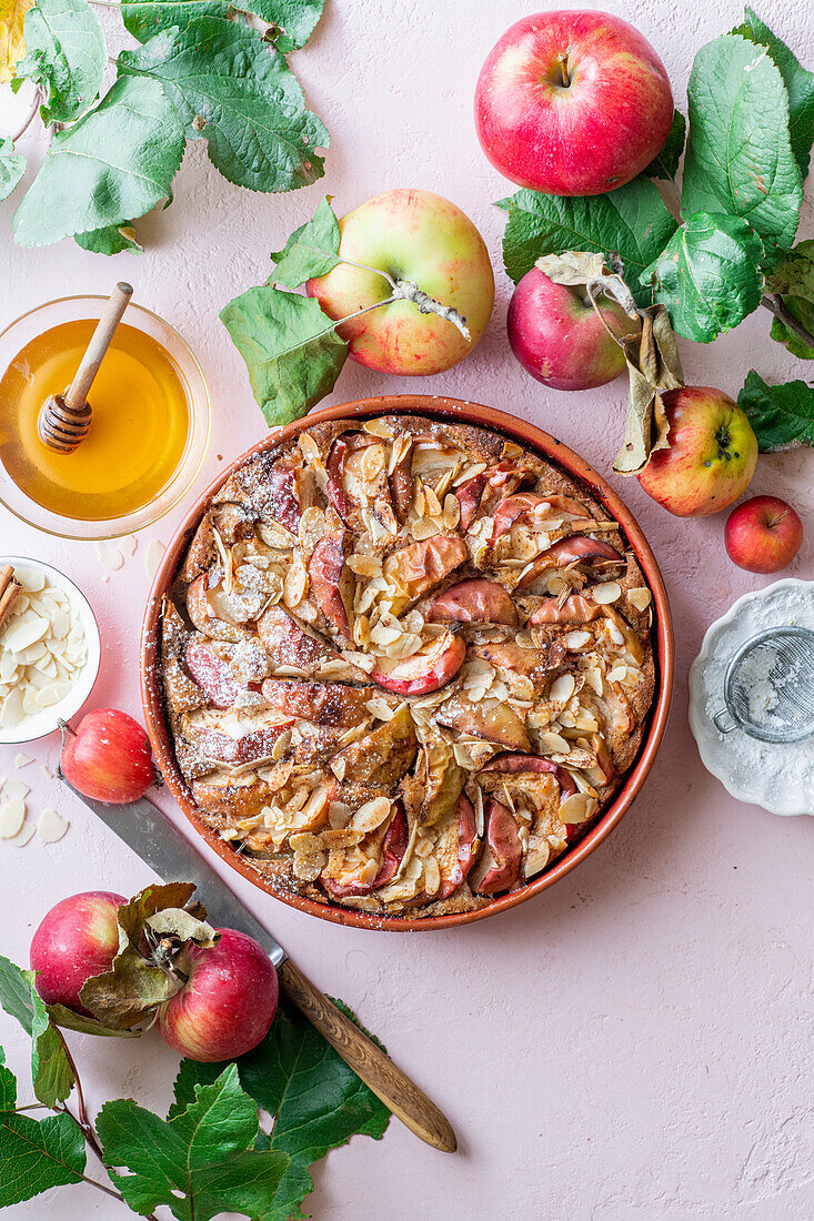 Apfel-Honig-Kuchen