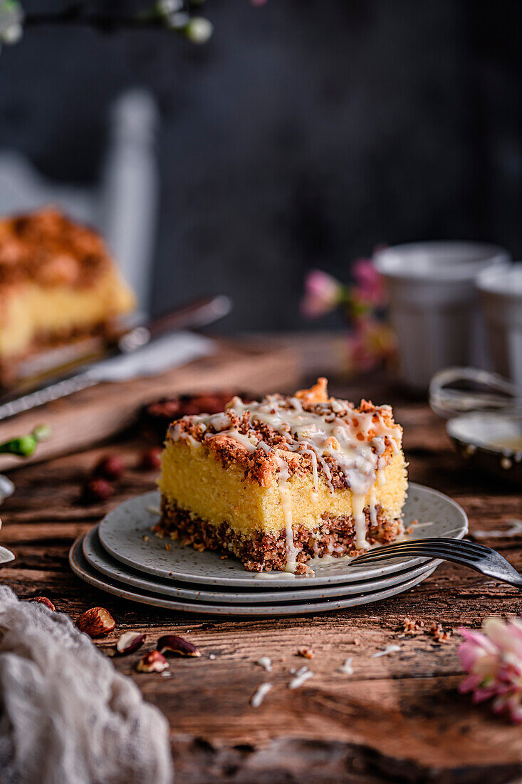 Eierlikör-Nusskuchen