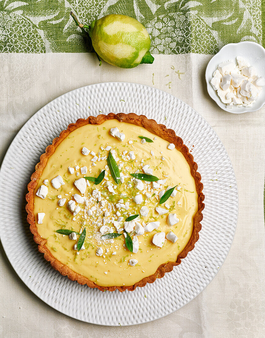 Tarte au citron (lemon tart)