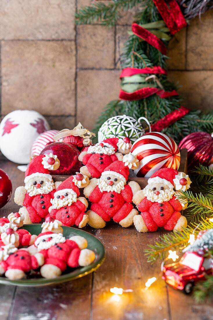 Santa cookies