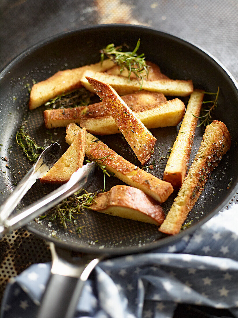 Toasted Bread Fries