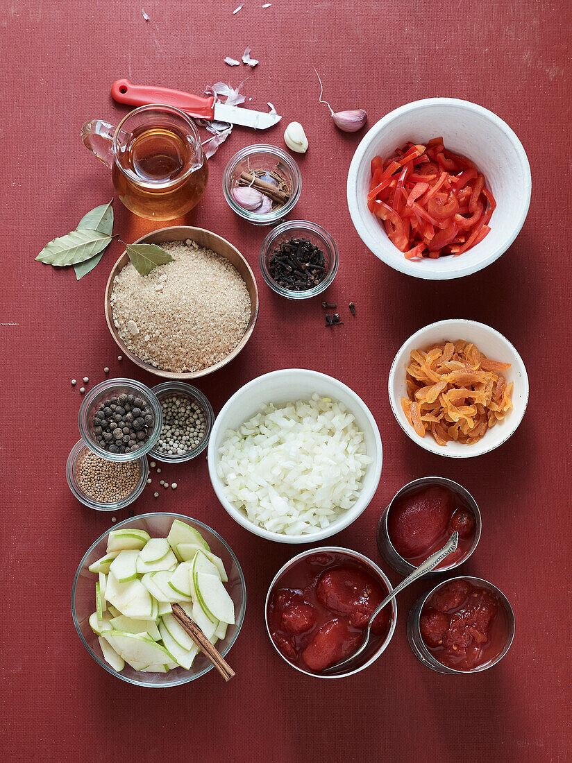 Ingredients for ketchup