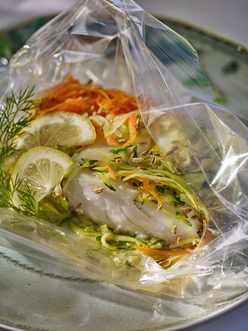 Cod en papillote