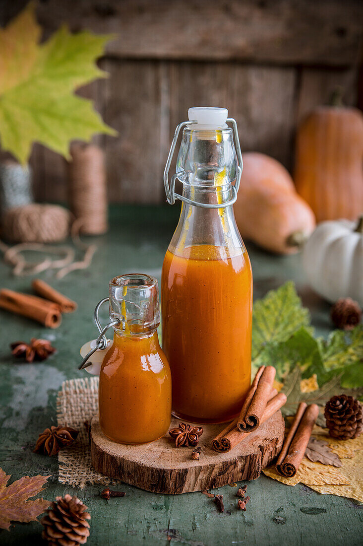 Pumpkin syrup (for tea)