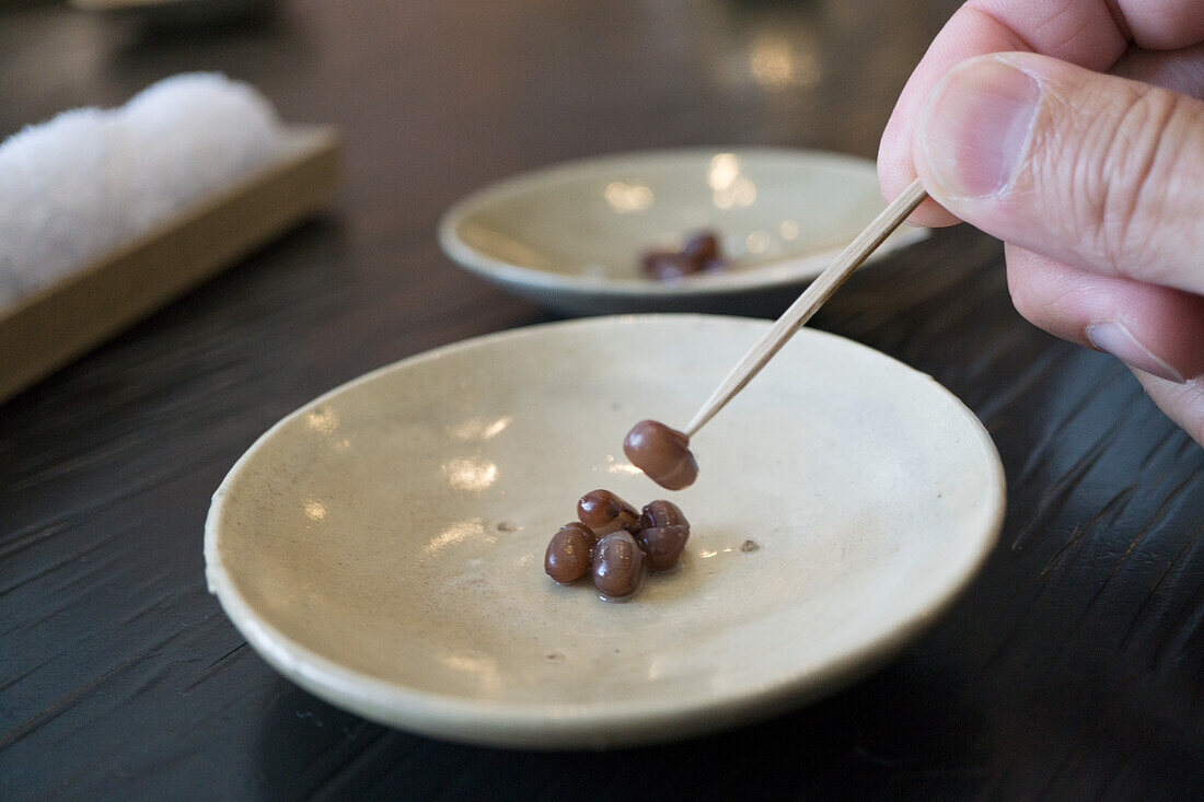 Anko an (red soya bean in sugar, Japanese sweet)