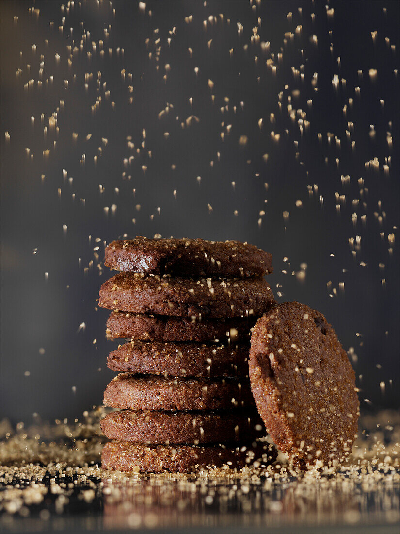 Chocolate shortbread