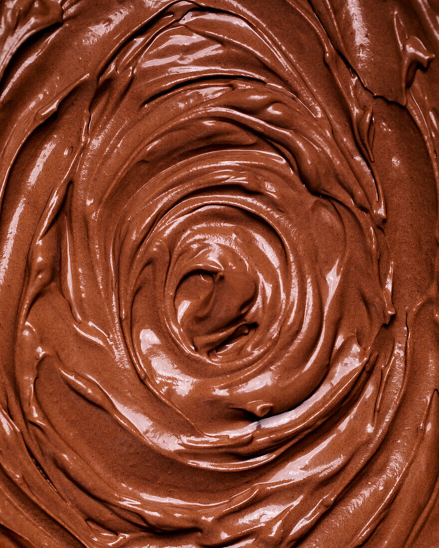 Chocolate buttercream swirls