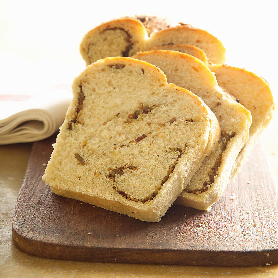 Brot mit würziger Mischung