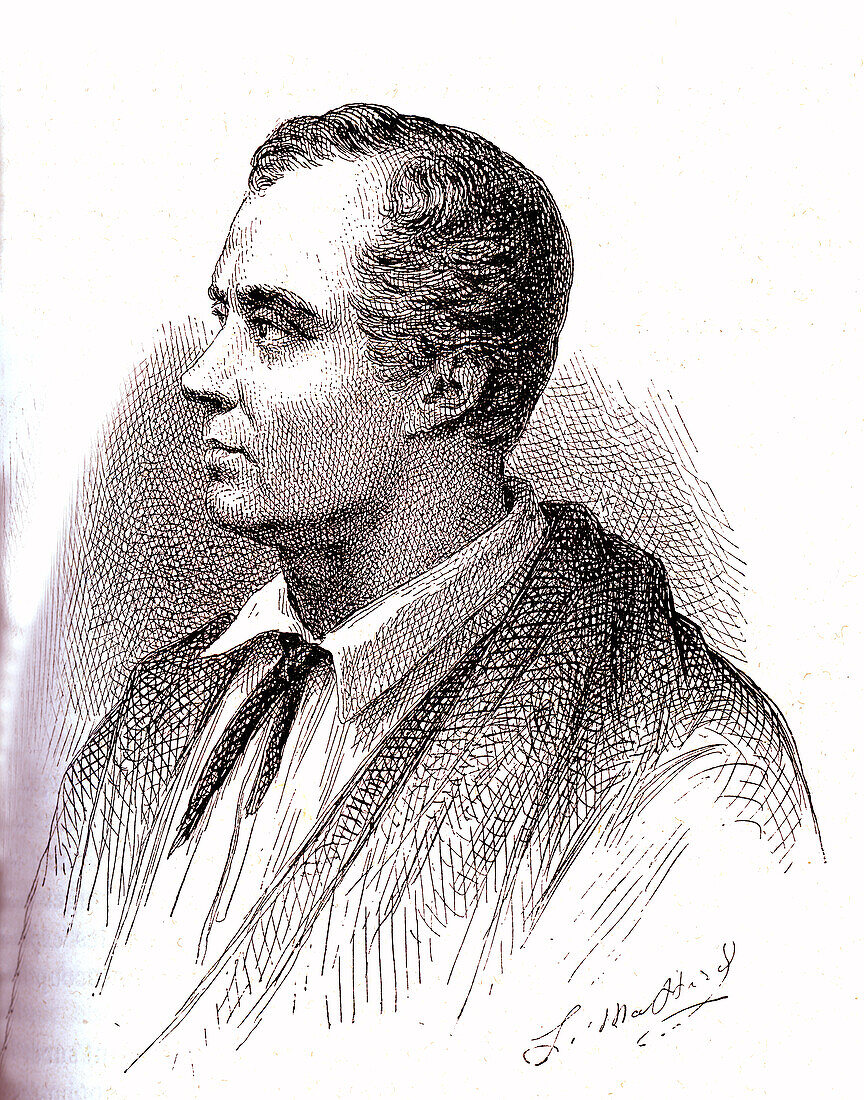 Charles Bell, Scottish anatomist, illustration