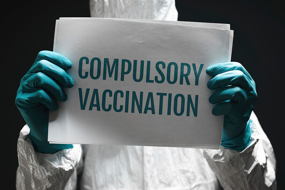 Compulsory vaccination poster