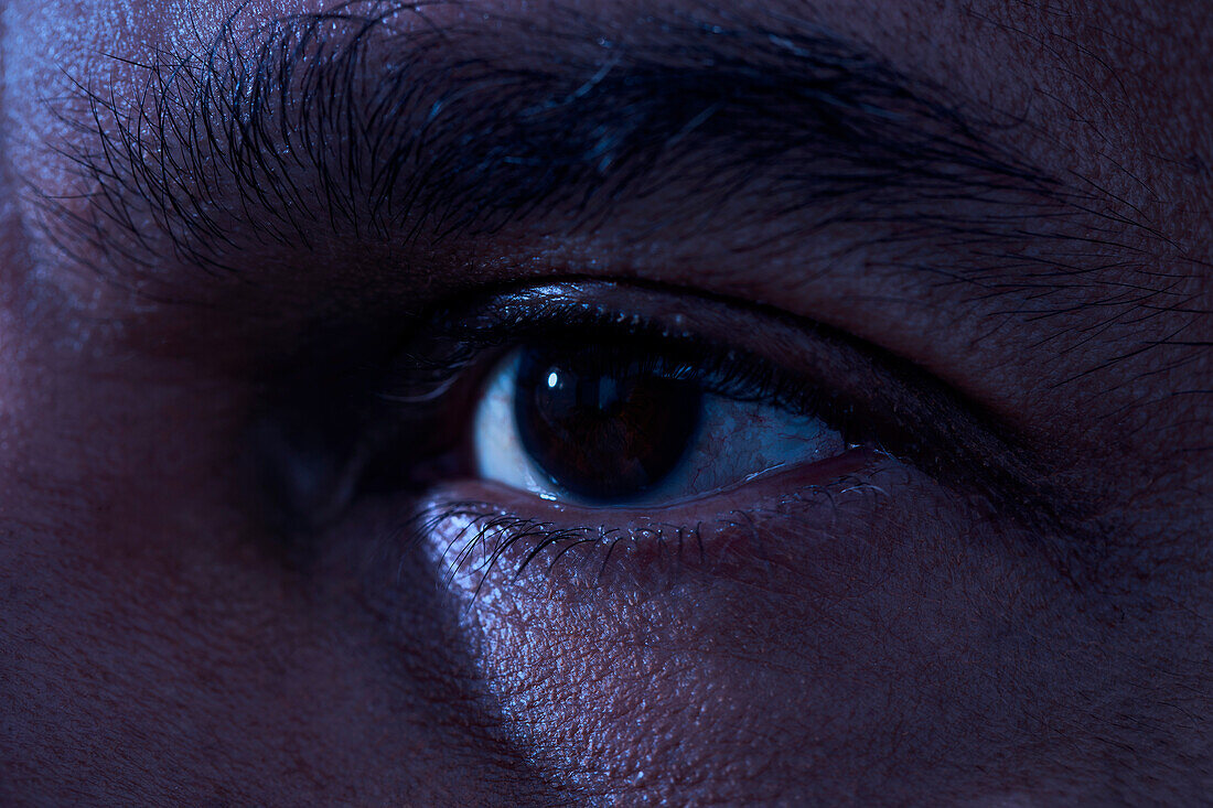 Man's eye