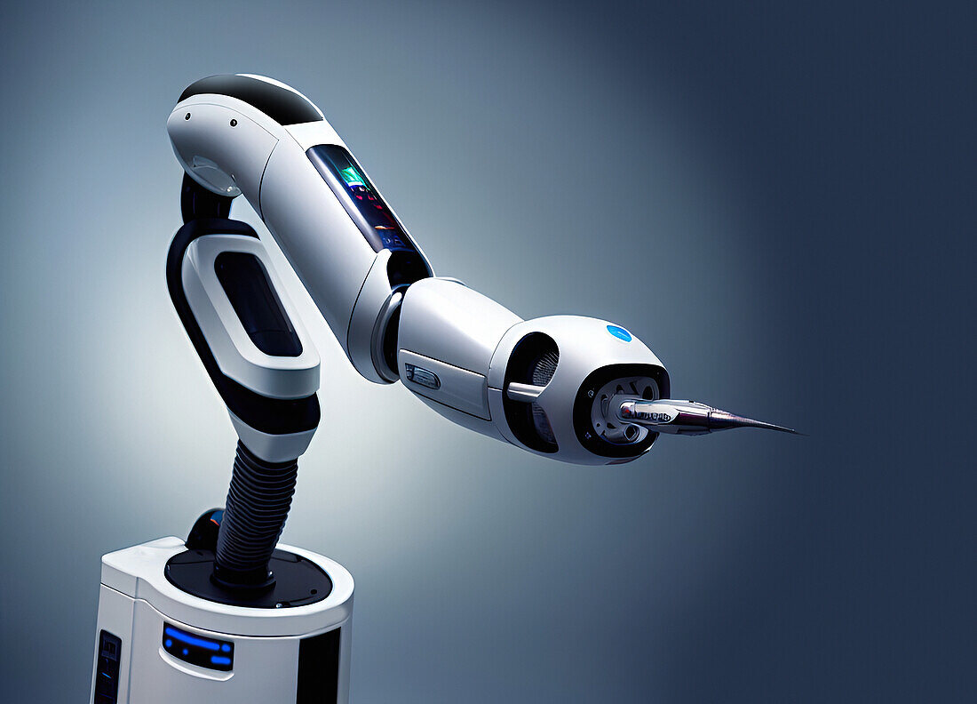 Medical robot, conceptual illustration