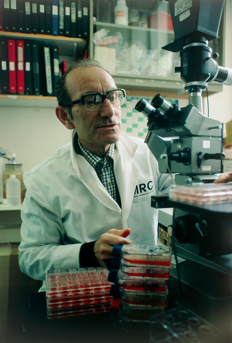 Cesar Milstein, molecular biologist
