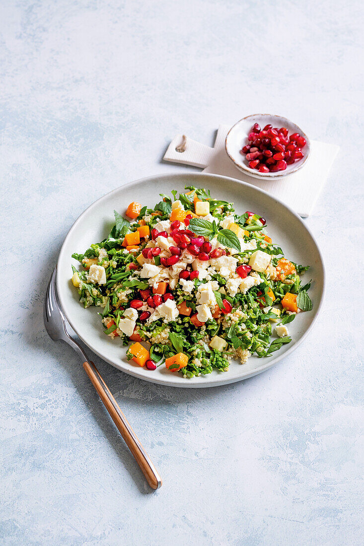 Kale and Quinoa Tabbouleh