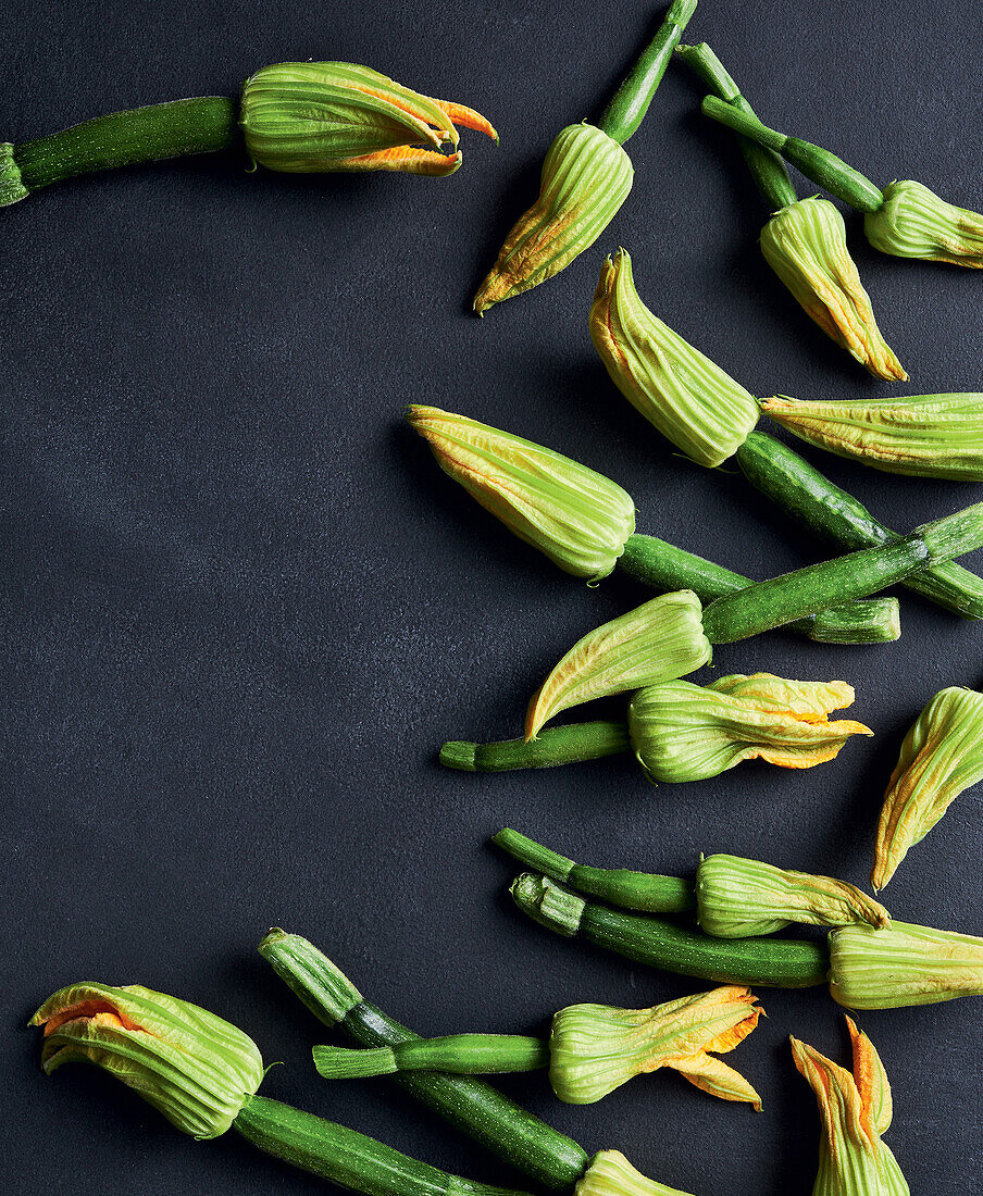 Courgette flowers