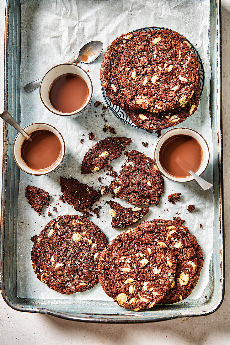 Hausgemachte Chocolat Chip Cookies