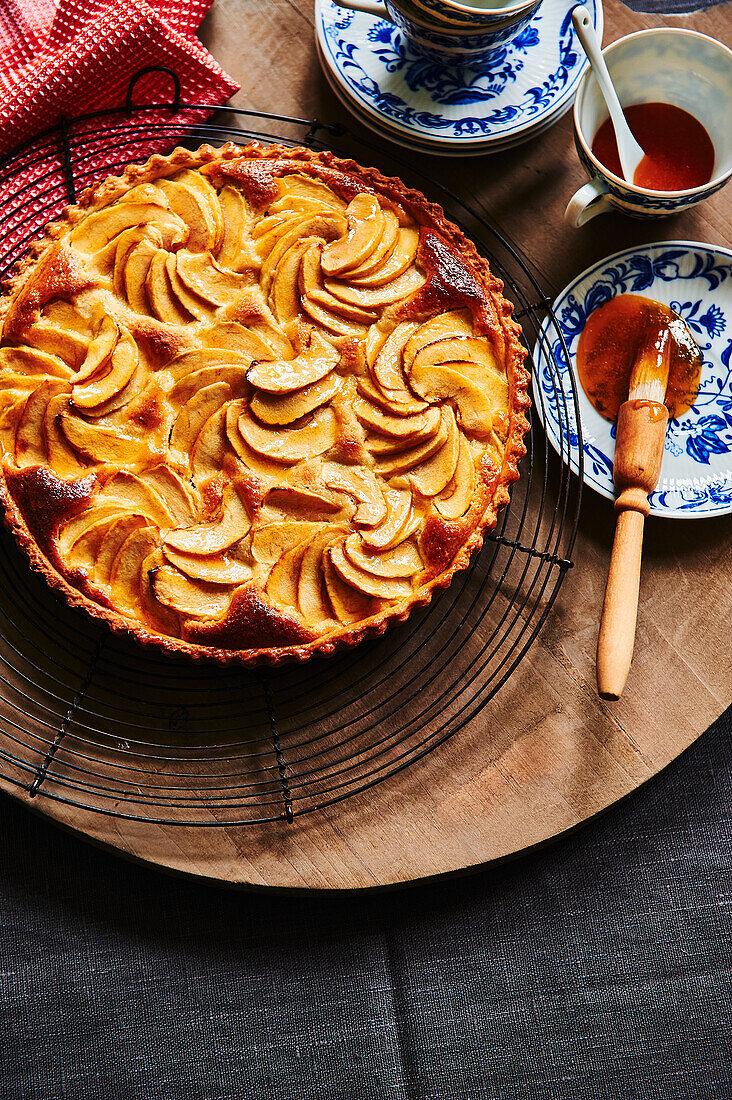 French apple pie