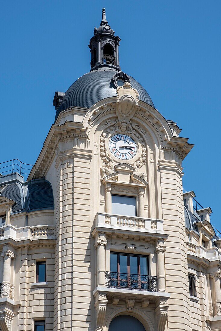 Frankreich,Paris,Straße Reaumur,Haussmann-Gebäude