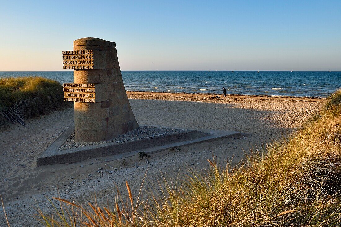 France,Calvados,Courseulles sur Mer,Juno Beach memorial Allied landings