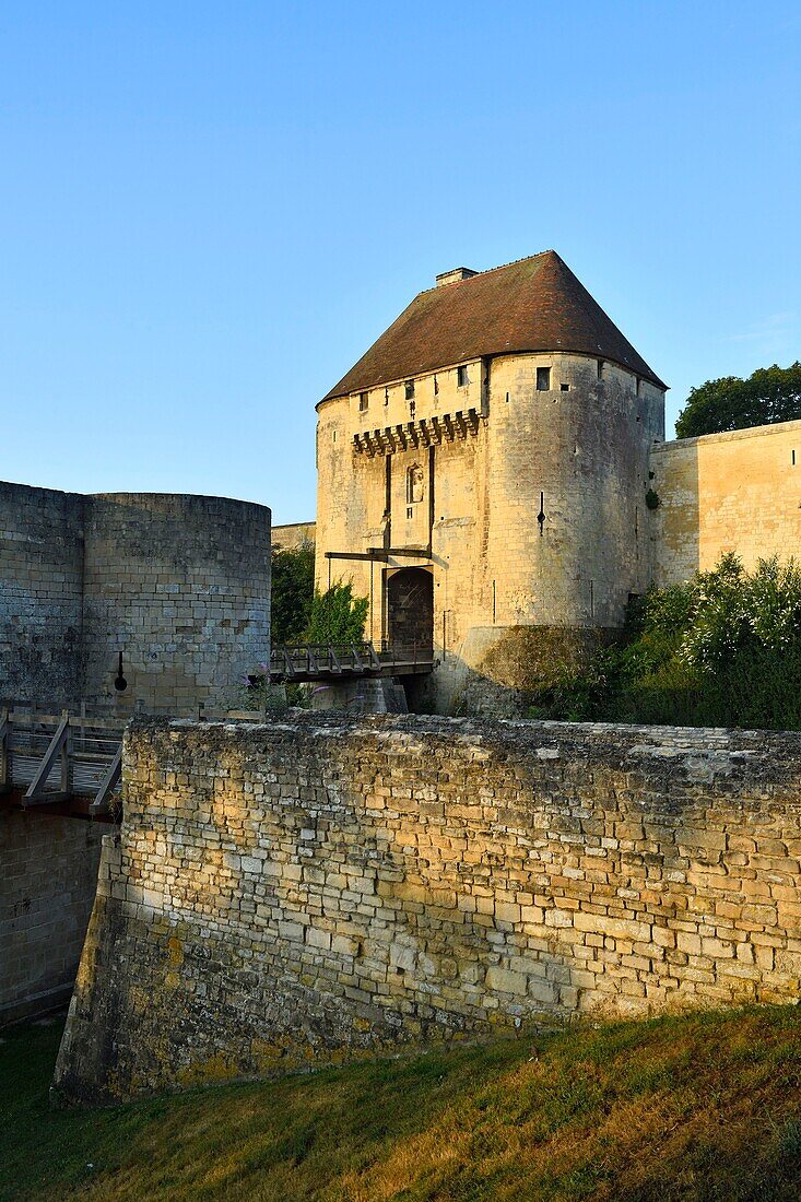 Frankreich,Calvados,Caen,das Schloss von Wilhelm dem Eroberer,Herzogspalast,die "Porte des Champs"