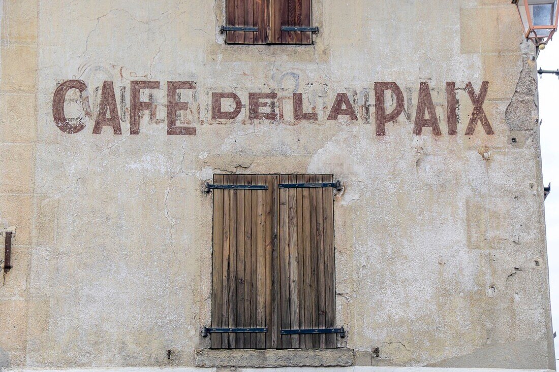 France,Puy de Dome,Noiretable,cafe de la Paix,Peace bar