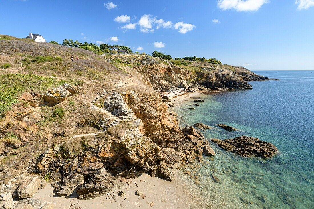 France,Morbihan,Saint-Gildas de Rhuys,Monseigneur beach