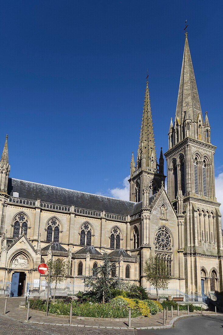 France,Calvados,Cote de Nacre,Douvres la Delivrande,Basilica Notre Dame de la Deliverance